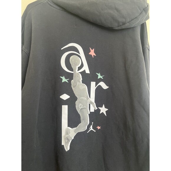 Nike Air JORDAN Sport DNA Pullover Hoodie Sz XL DM1410-010 black 23 sweatshirt - Picture 6 of 13